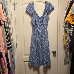 Light Blue Daisy Dress 4XL from Cider.